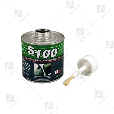 16oz pvc-burk med lock
