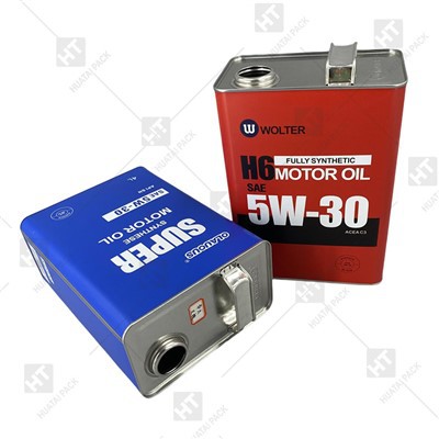 Fyrkantig motoroljekanna